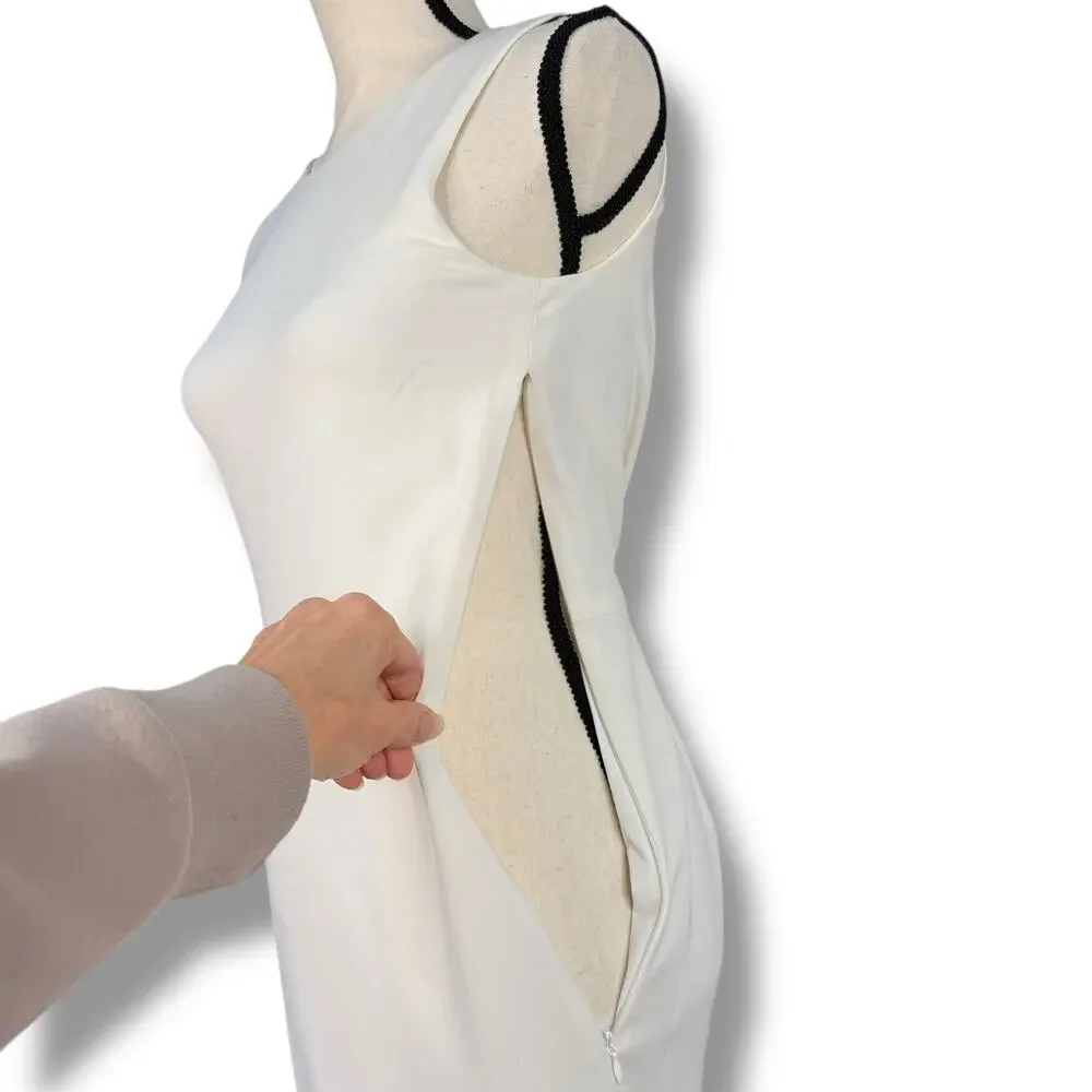 Dress the Population Sleeveless Mermaid Dress Wedding Bridal Floor Length Small - Picture 5 of 11
